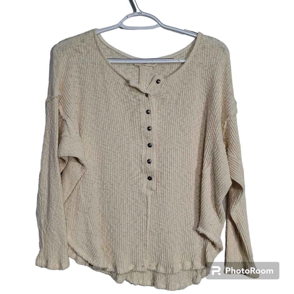 By Together Oversized Thermal Top size S